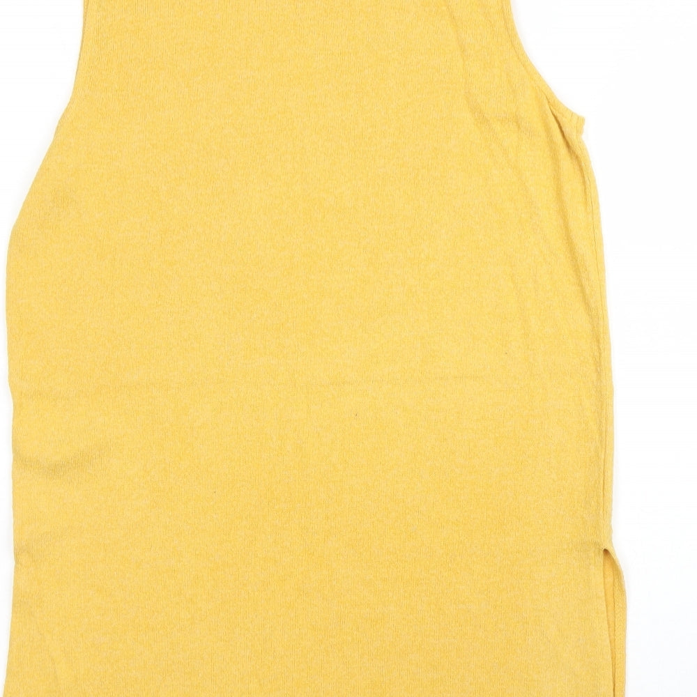 River Island Womens Yellow   Vest Jumper Size 12