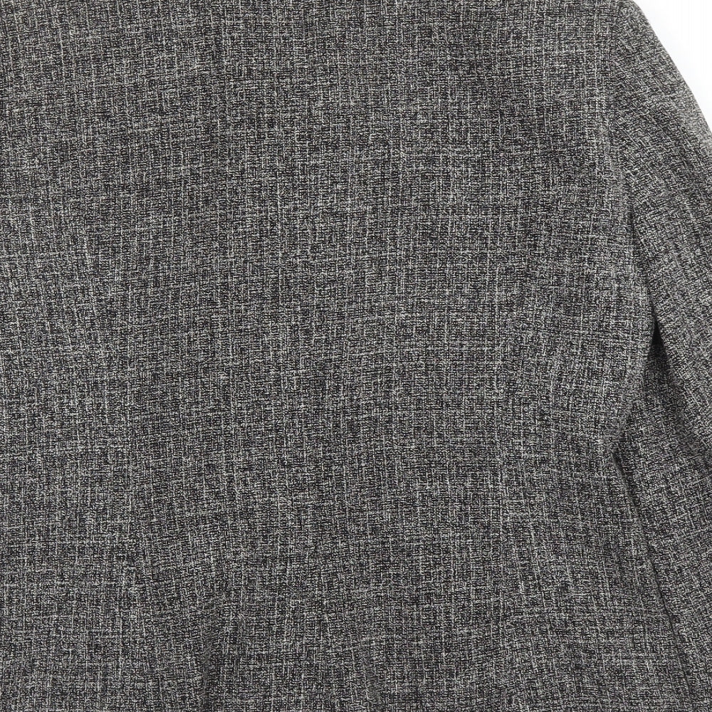 Evie Womens Grey   Jacket Blazer Size 12