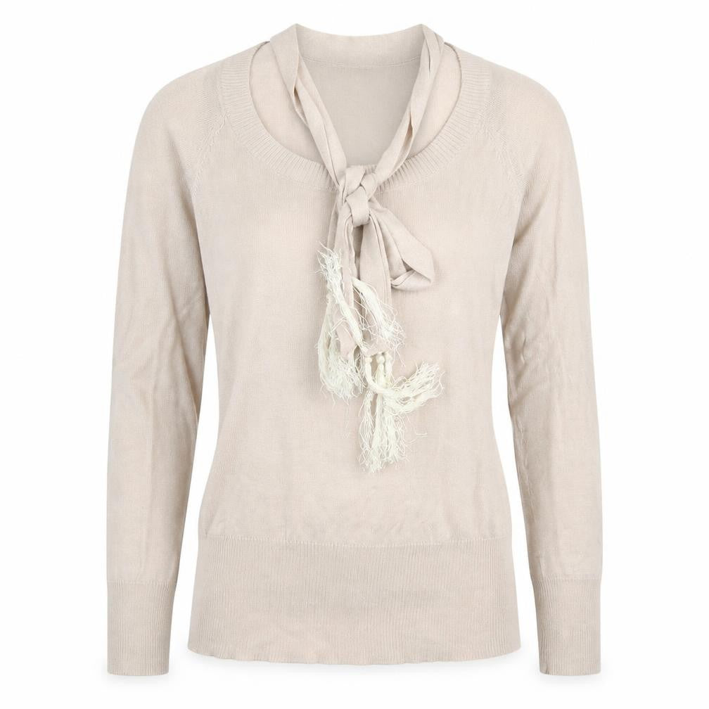 French Connection Womens Beige   Pullover Jumper Size S
