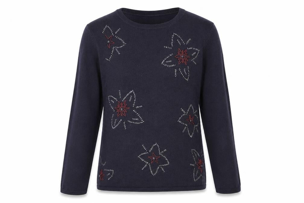 Marks and Spencer Womens Blue   Pullover Jumper Size 14