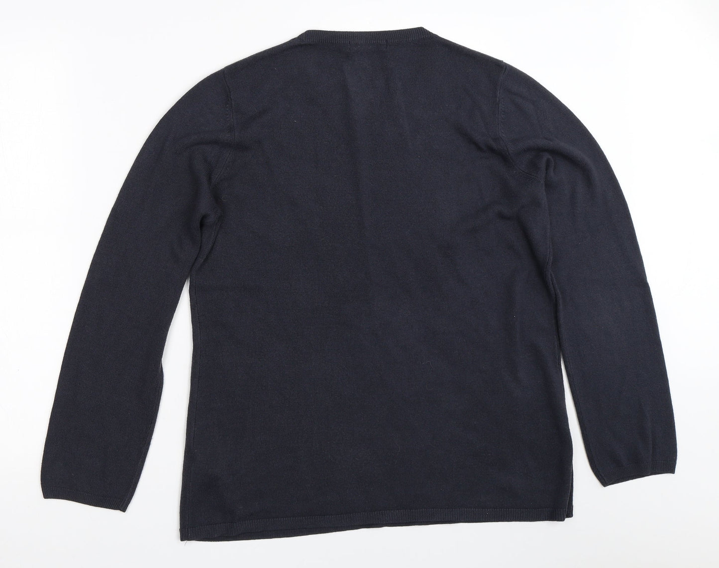 Marks and Spencer Womens Blue   Pullover Jumper Size 14