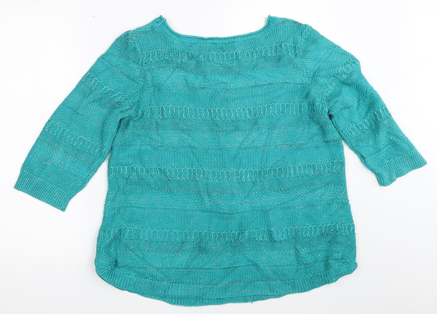 BHS Womens Blue   Pullover Jumper Size 16