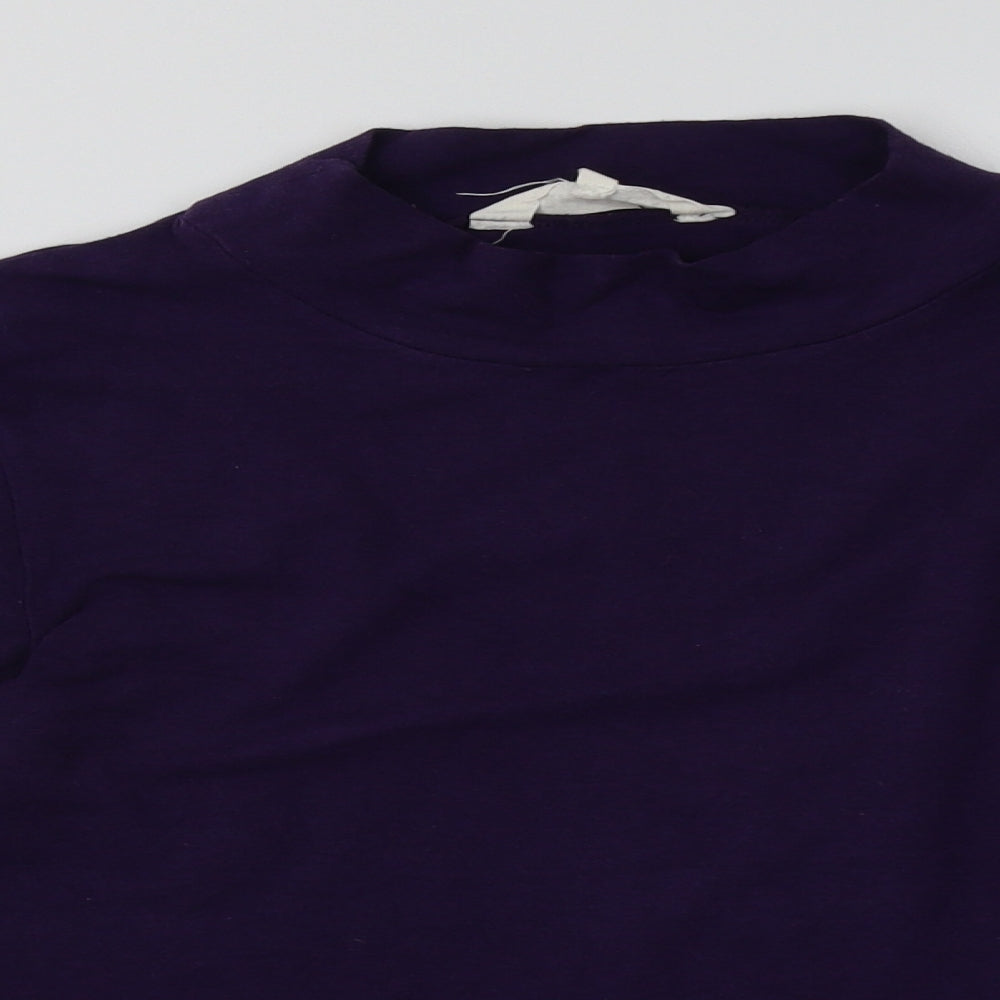 Braintree Womens Purple   Pullover Sweatshirt Size 12