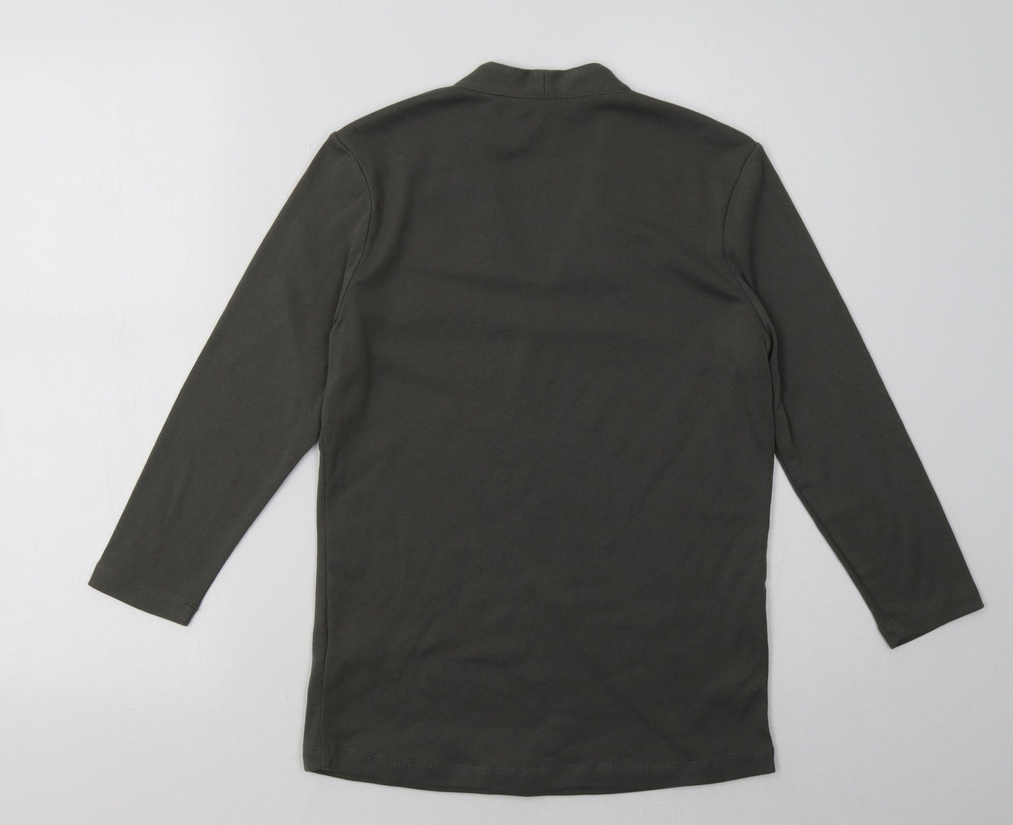 vizaviv Womens Green   Pullover Sweatshirt Size 10