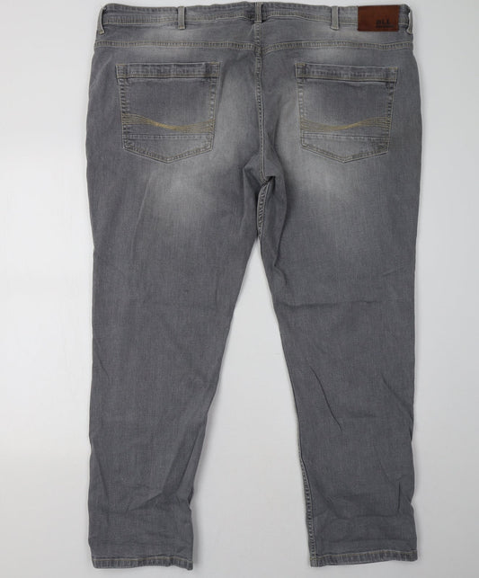 all jeans Womens Grey  Denim Straight Jeans Size 46 L32 in