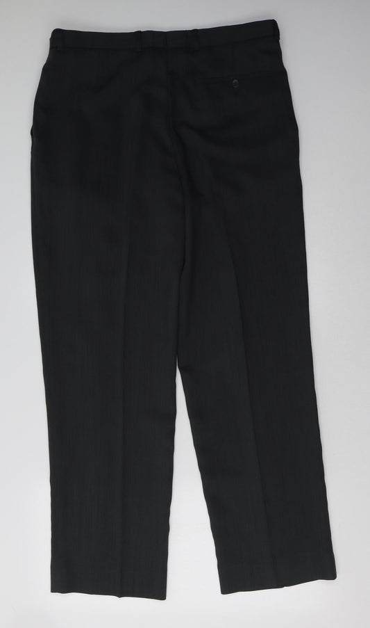 Armando Mens Grey   Trousers  Size 36 L31 in