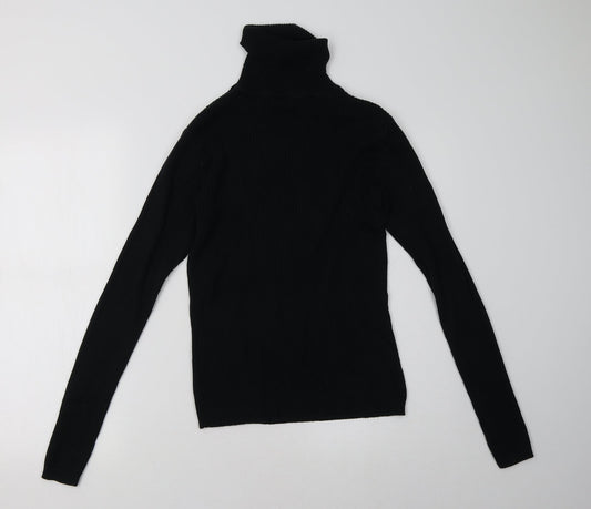 Select Womens Black   Pullover Sweatshirt Size 12