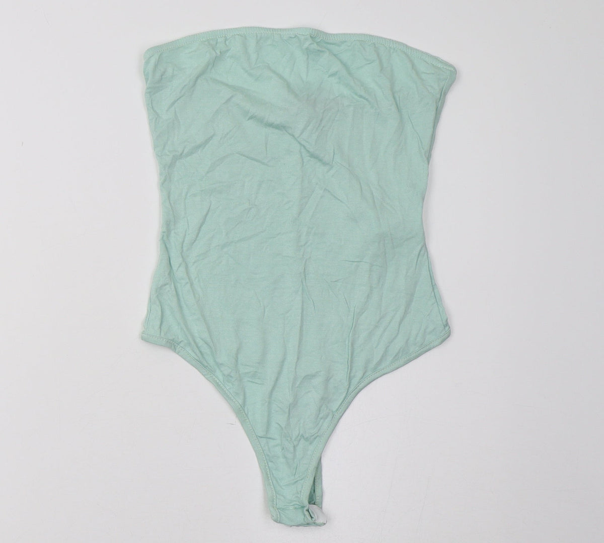 I SAW IT FIRST Womens Green   Bodysuit One-Piece Size 8