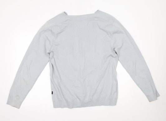 Icon Mens Blue   Pullover Jumper Size XL
