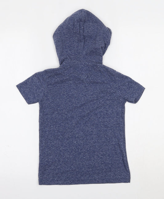 Marks and Spencer Boys Blue   Basic T-Shirt Size 7-8 Years