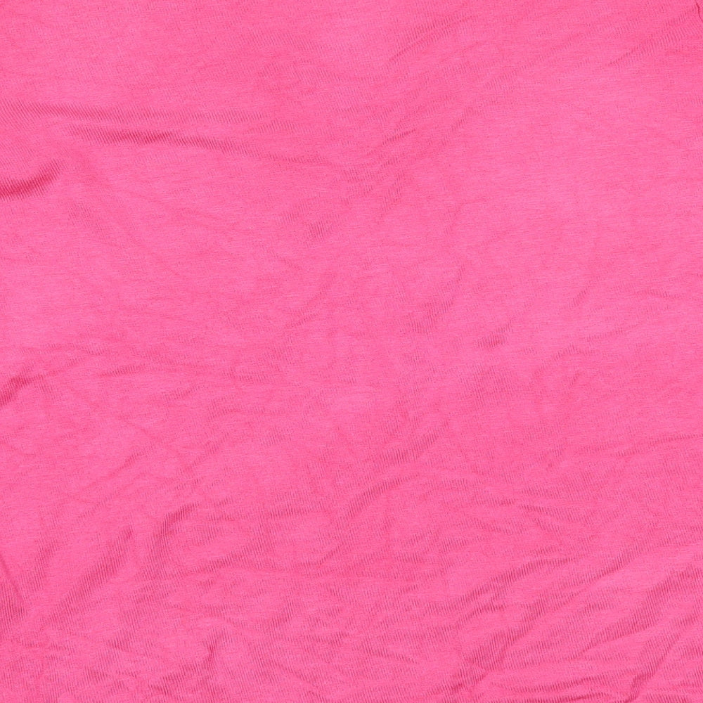 nutmg Womens Pink   Pullover Sweatshirt Size 14