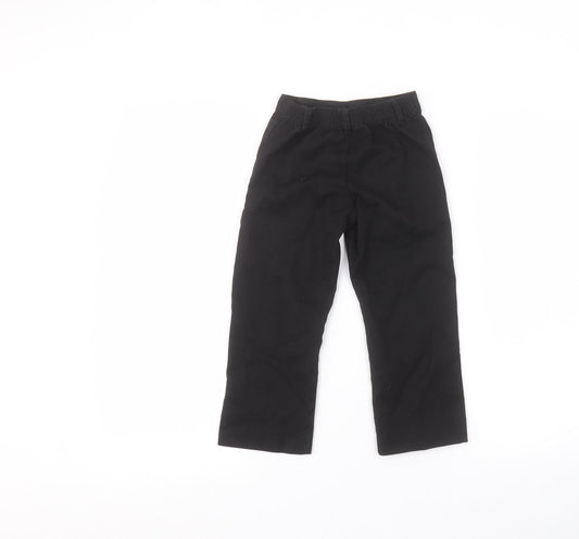 George Boys Black   Dress Pants Trousers Size 3-4 Years
