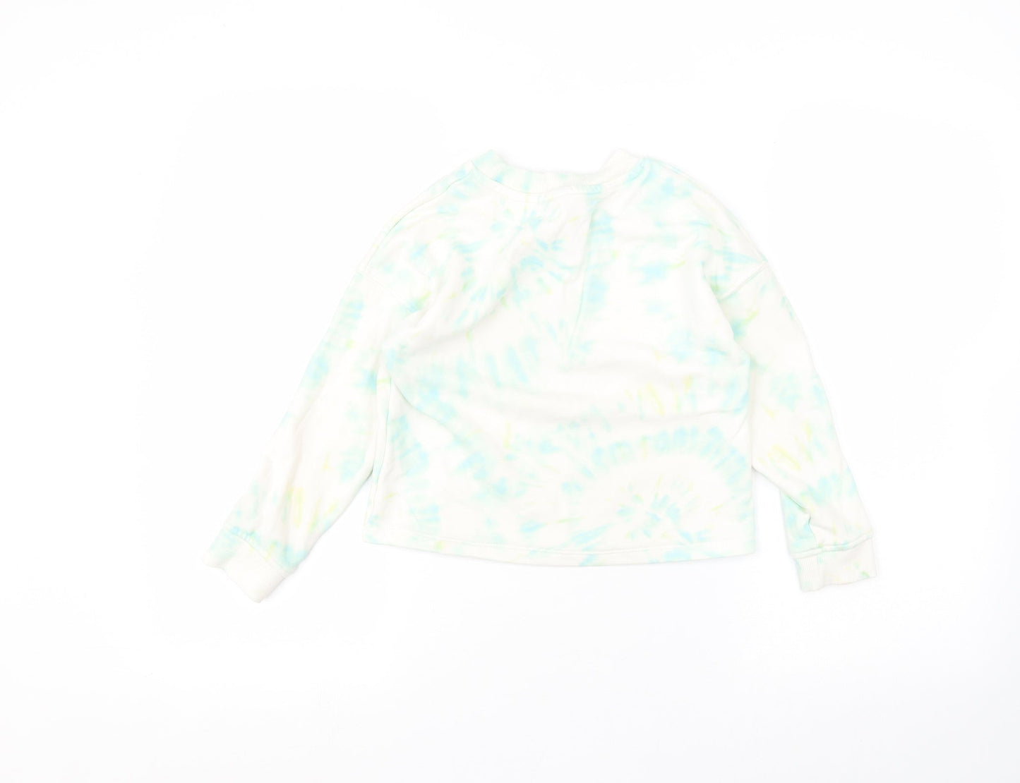TU Girls White   Pullover Jumper Size 7 Years