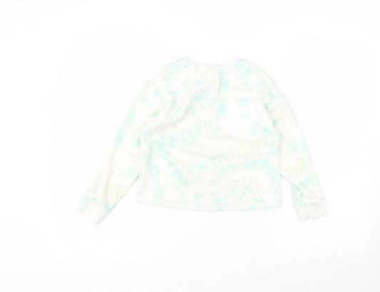 TU Girls White   Pullover Jumper Size 7 Years