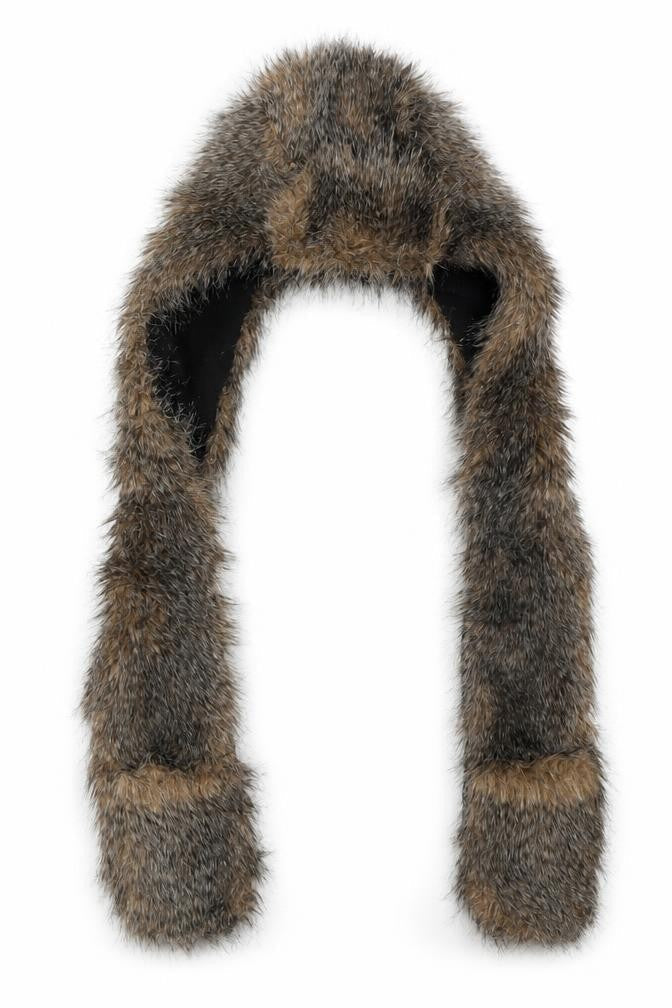 New Look Girls Multicoloured Animal Print  Scarf Scarves & Wraps One Size