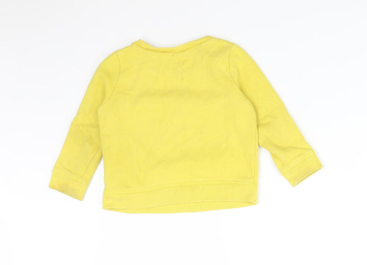 Gap Boys Yellow   Pullover Sweatshirt Size 2 Years  - GAP