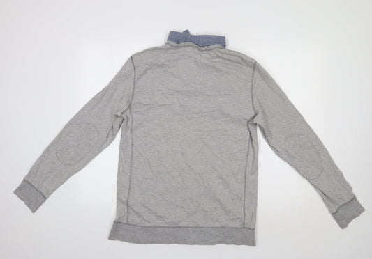NEXT Mens Grey   Pullover Sweatshirt Size M