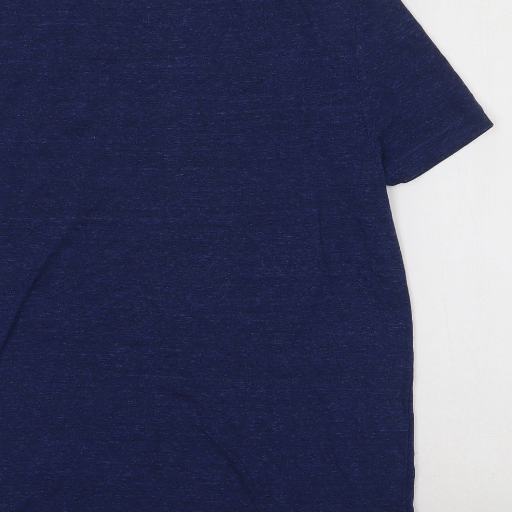Burton Mens Blue    T-Shirt Size S