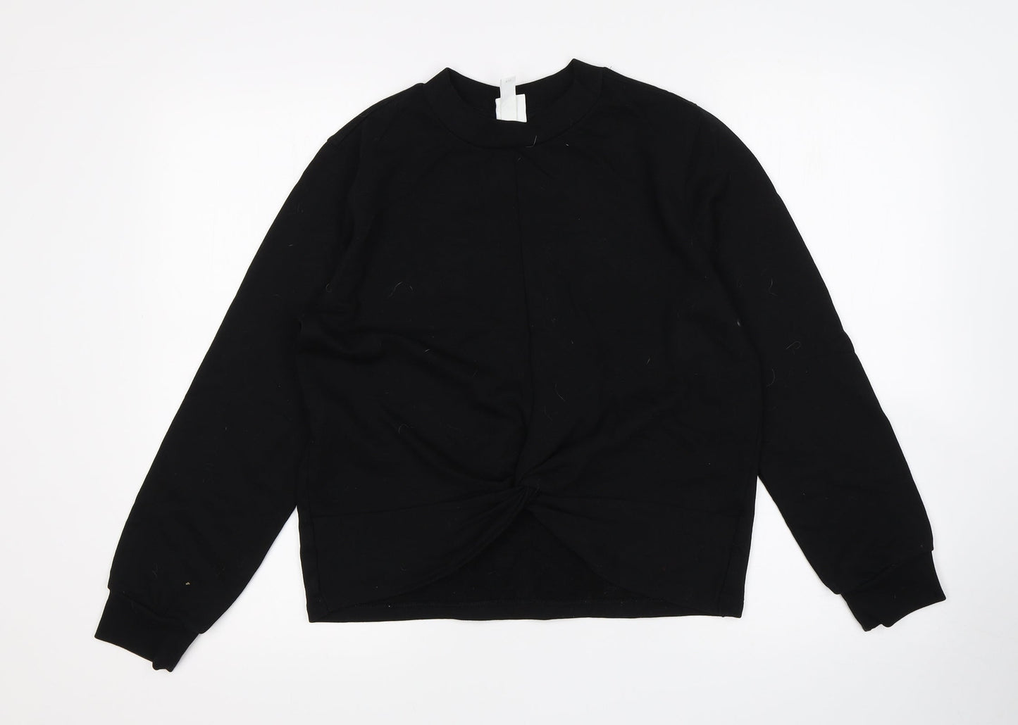 H&M Womens Black   Pullover Jumper Size S