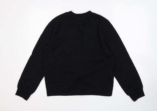 H&M Womens Black   Pullover Jumper Size S