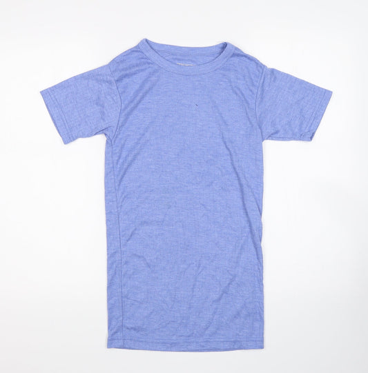 Click Mens Blue    T-Shirt Size S