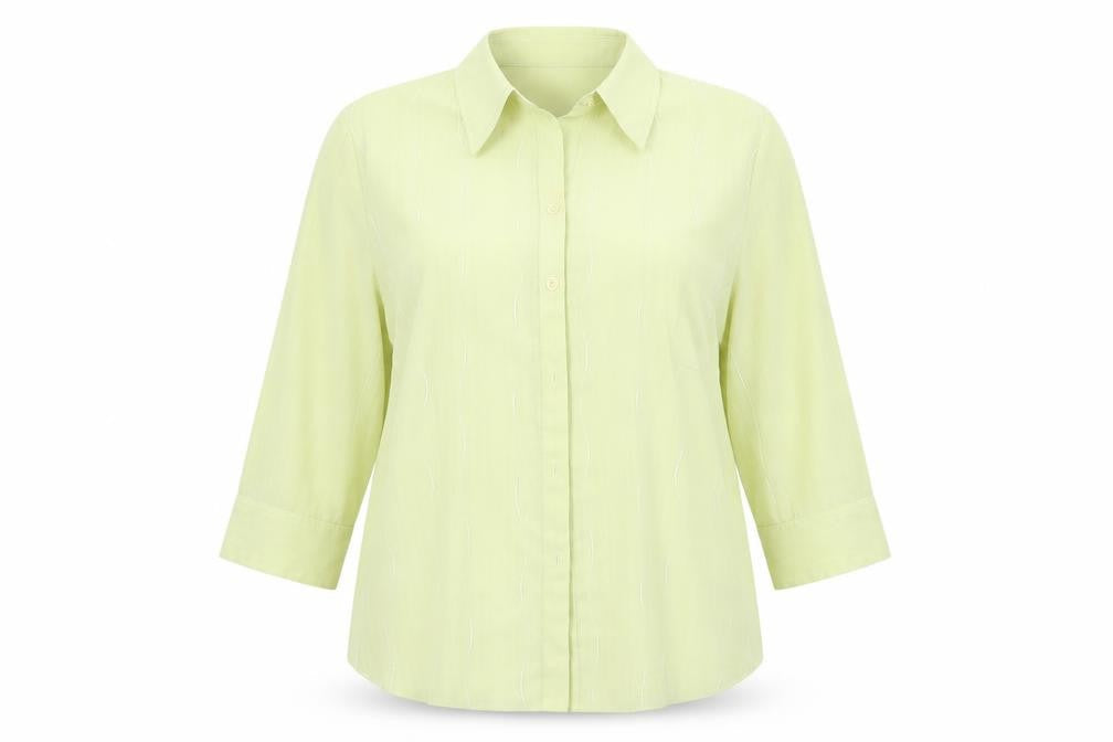 FOSBY Womens Green   Basic Button-Up Size 16