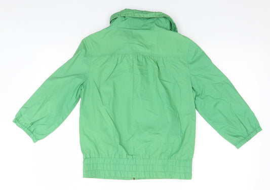 Papaya Womens Green   Overcoat Coat Size 10