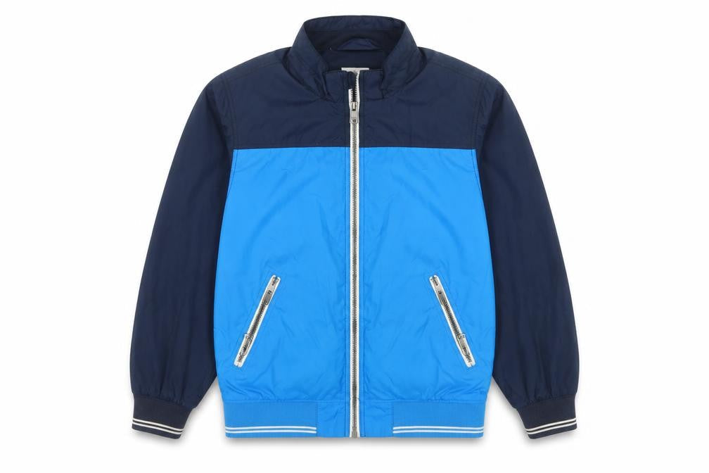 H&M Boys Blue   Full Zip Jumper Size 10-11 Years