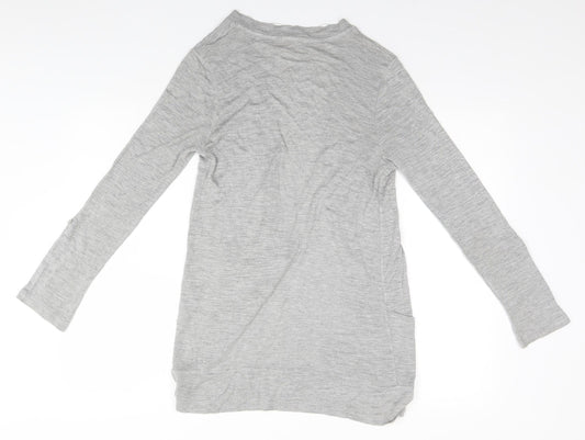 Papaya Womens Grey   Cardigan Jumper Size 12
