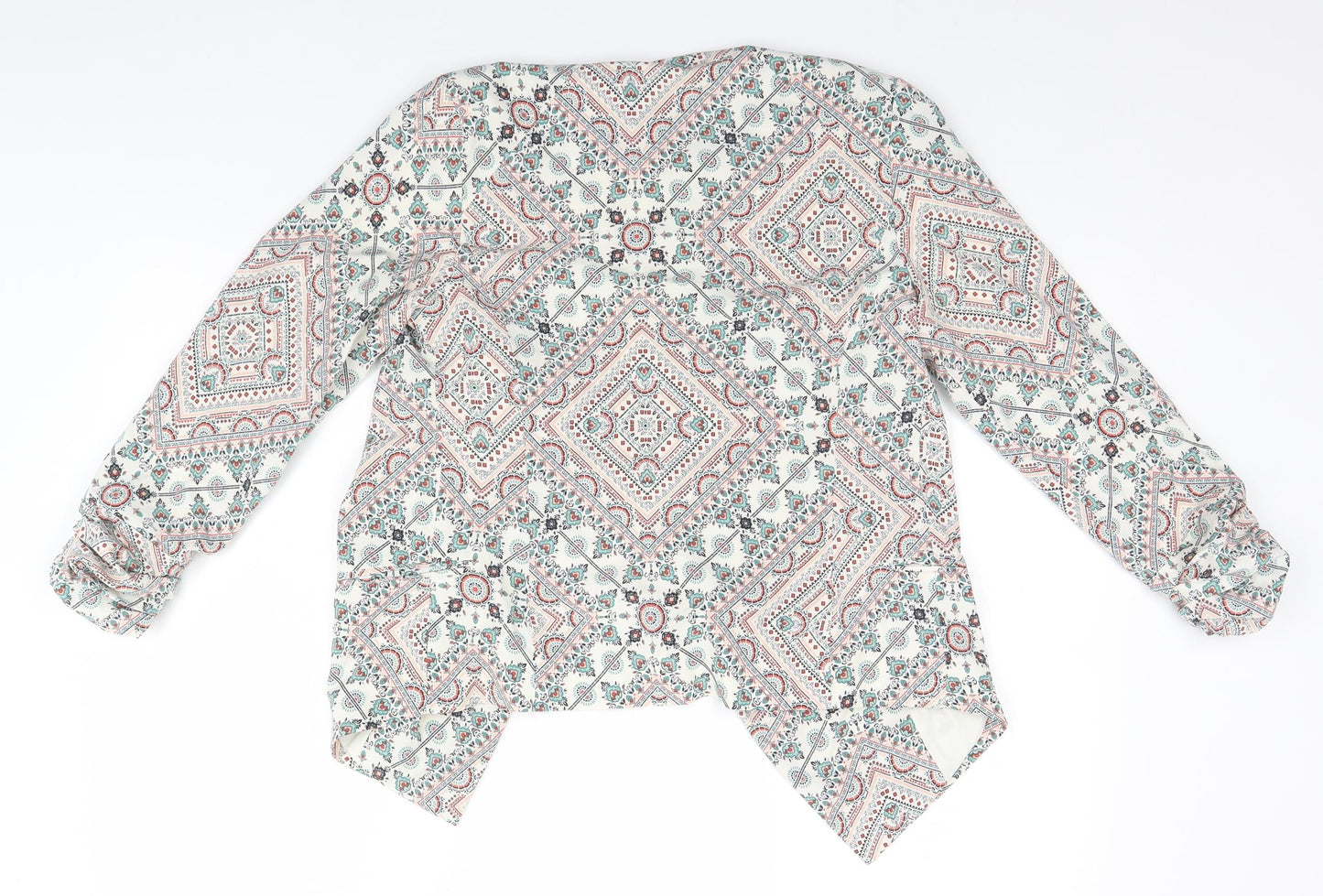 New Look Womens Beige Paisley  Jacket  Size 8
