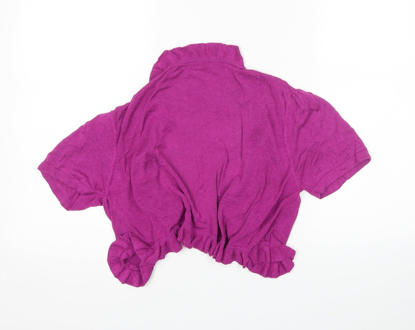 Klass Womens Purple   Cardigan Jumper Size XL