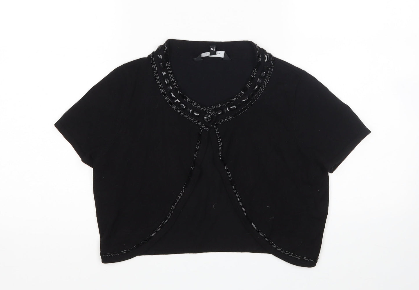 Debenhams Womens Black   Cardigan Jumper Size 12