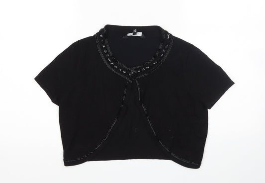 Debenhams Womens Black   Cardigan Jumper Size 12