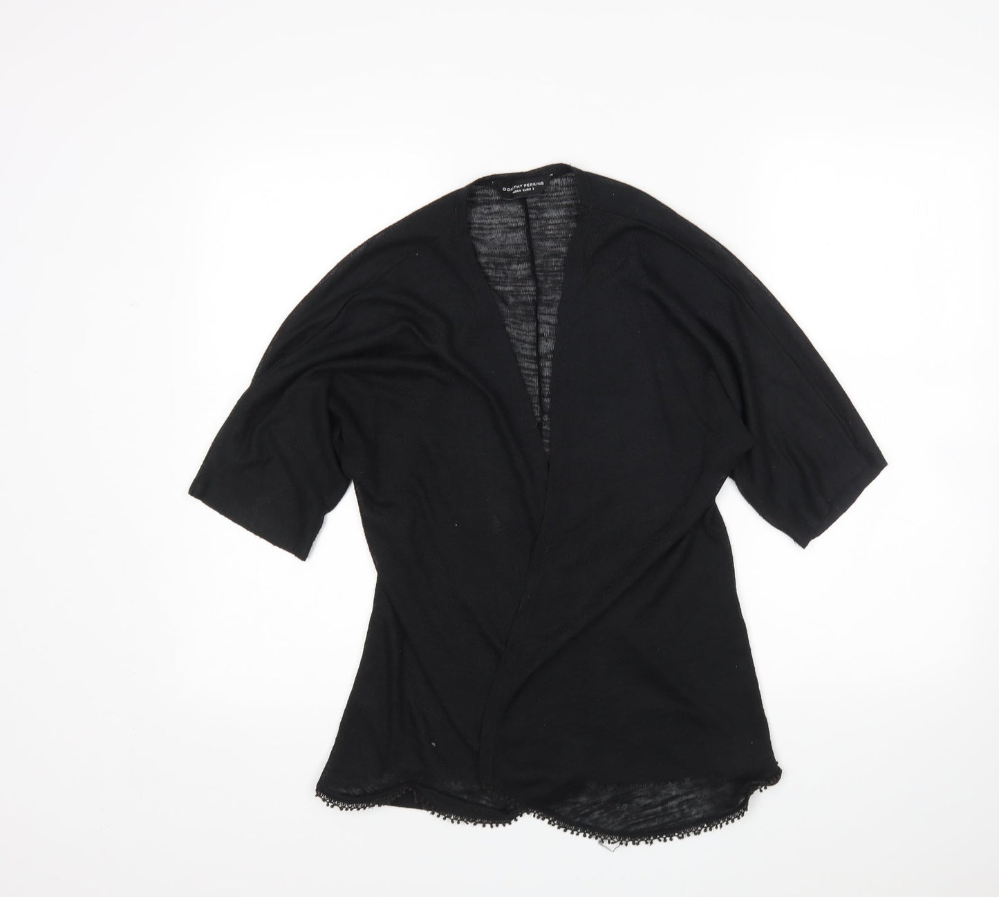 Dorothy Perkins Womens Black   Cardigan Jumper Size M