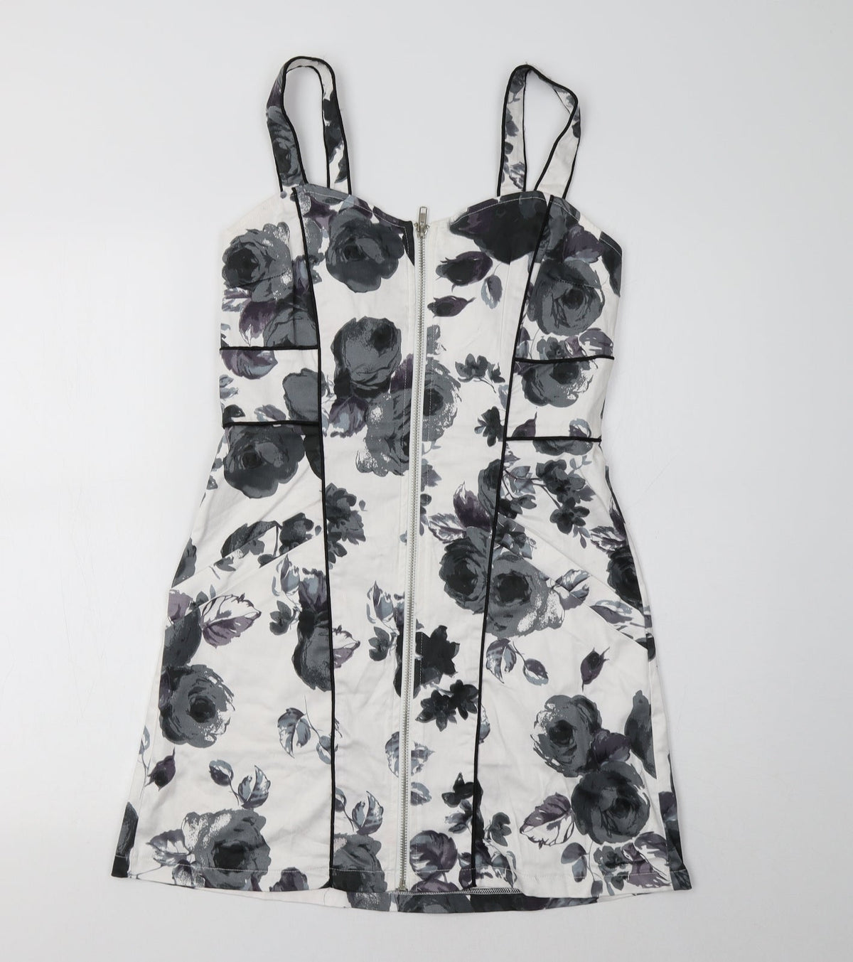 Apricot Womens Grey Floral  Bodycon  Size S