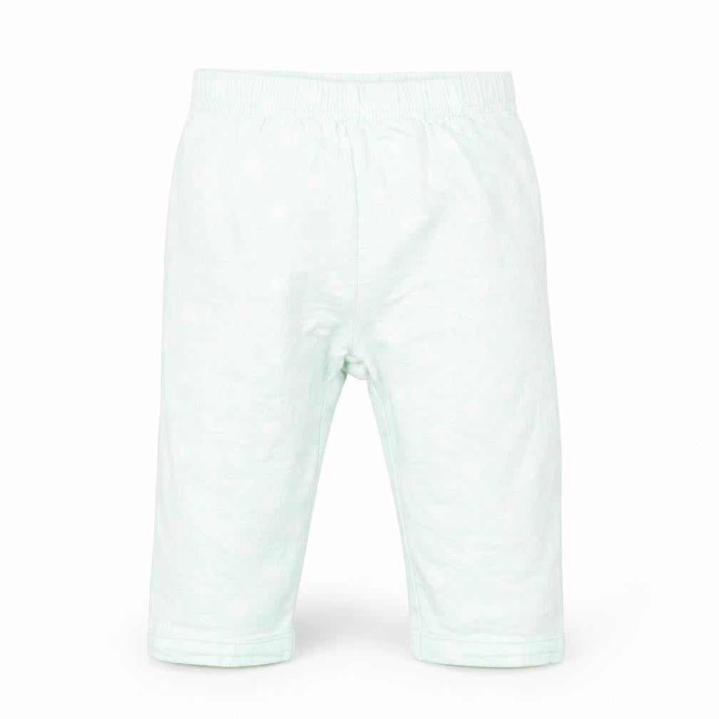 Primark Baby Green Spotted  Capri Trousers Size 9-12 Months