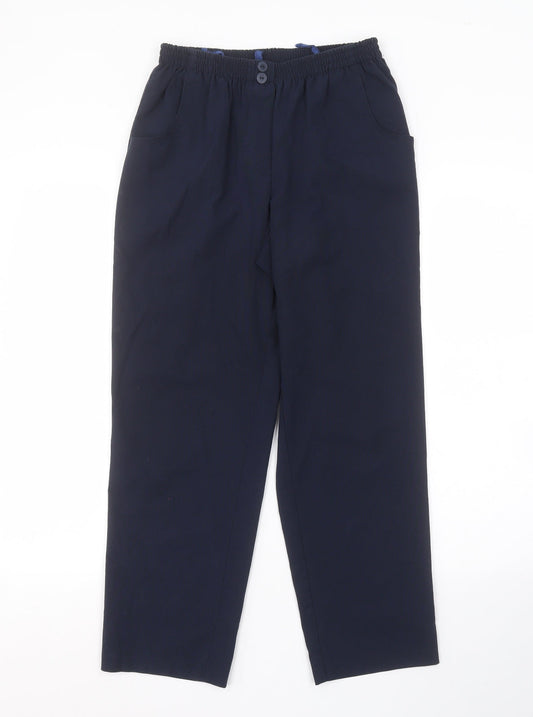 Preworn Womens Blue   Trousers  Size 12 L26 in
