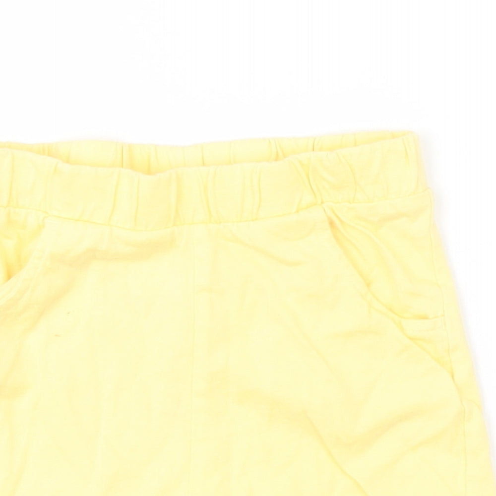 Nutmeg Girls Yellow   Bermuda Shorts Size 5-6 Years