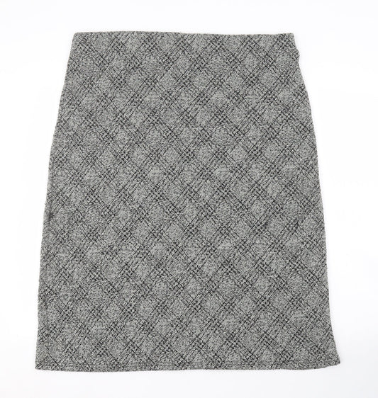 Amarento Womens Grey Argyle/Diamond  Straight & Pencil Skirt Size 18