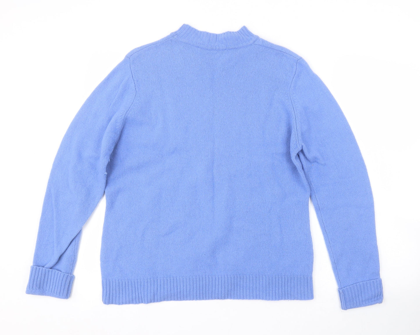 Preworn Womens Blue Striped  Pullover Jumper Size 18