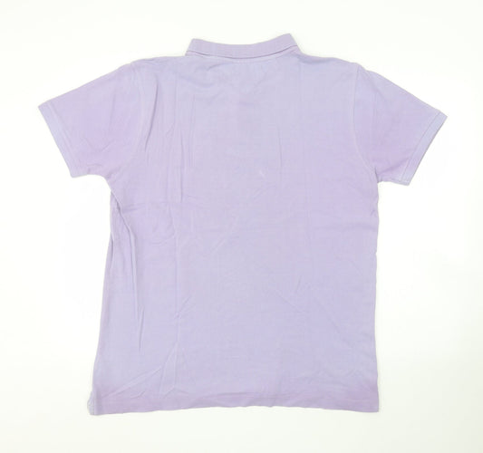 Lindbergh Mens Purple    Polo