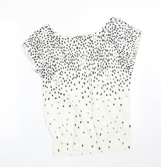 Gap Womens Multicoloured Polka Dot  Basic T-Shirt Size S