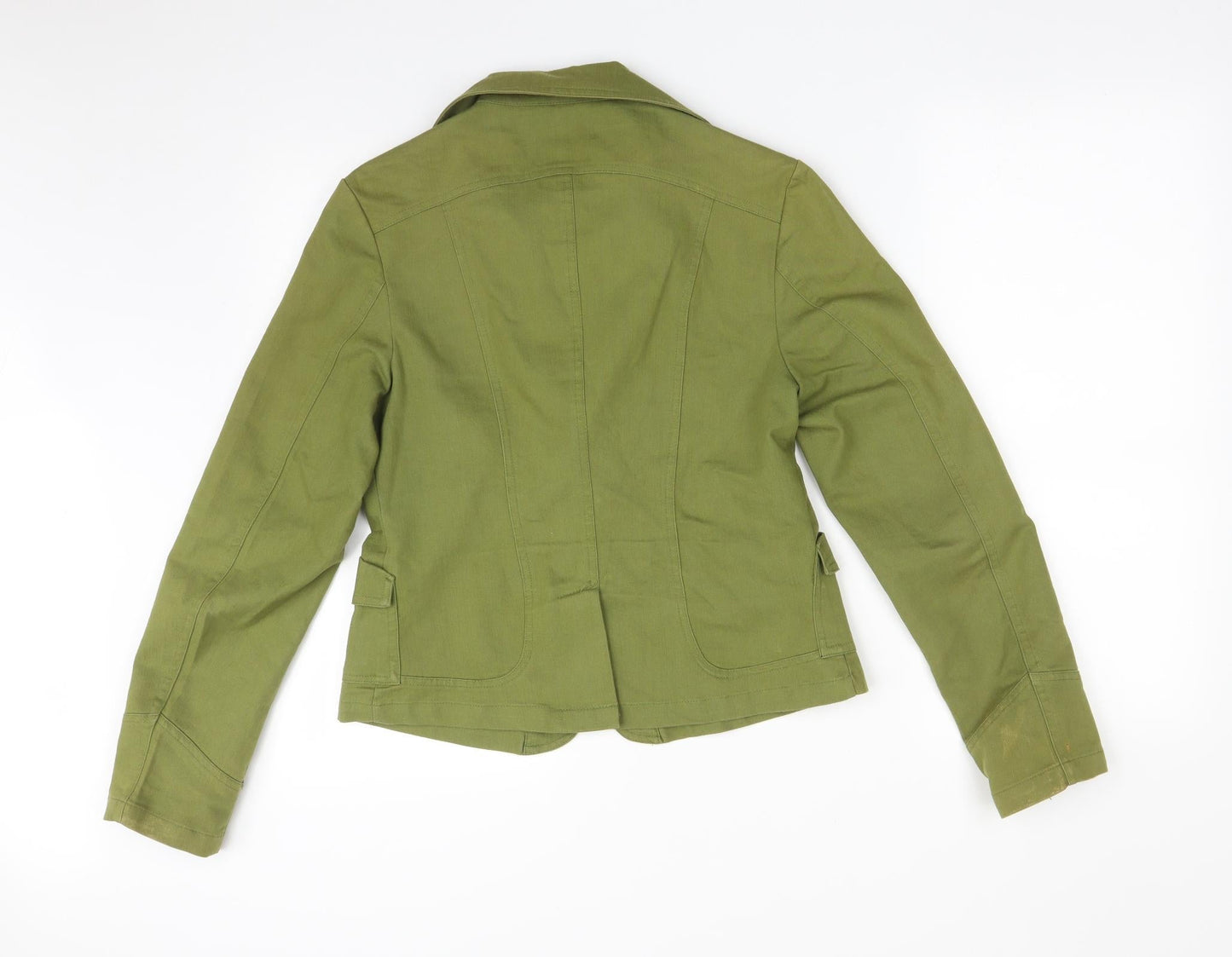BLACK BAT Womens Green   Jacket Suit Jacket Size XL