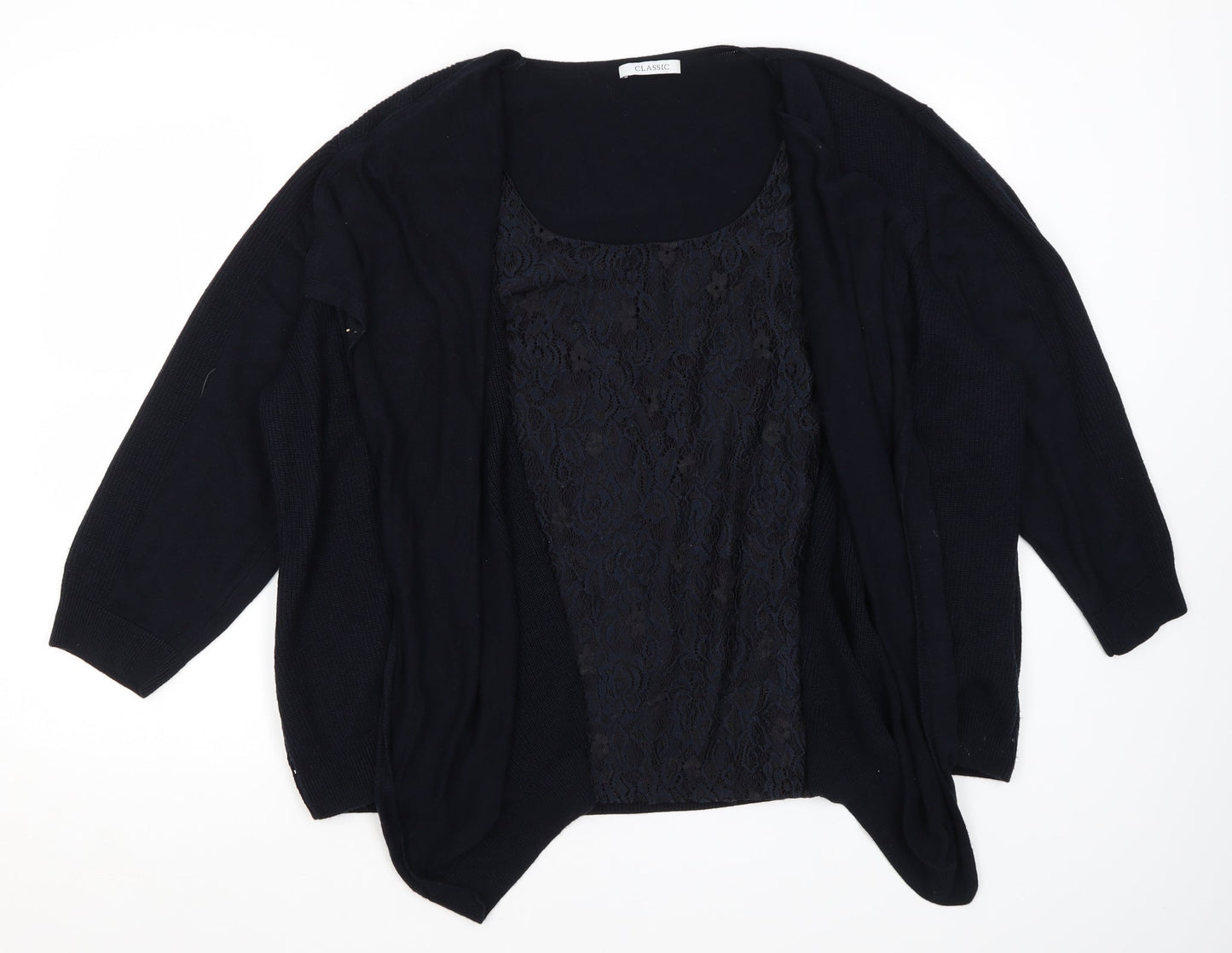 M&S Womens Blue   Pullover Jumper Size 22