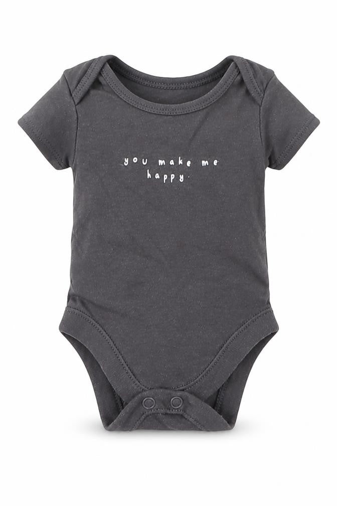 George Baby Grey   Romper One-Piece Size Newborn