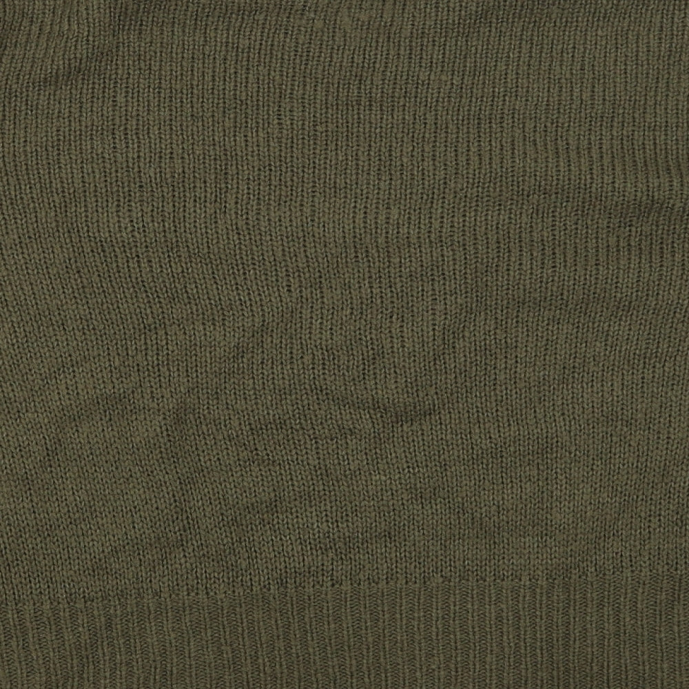 New Look Womens Green   Pullover Jumper Size L