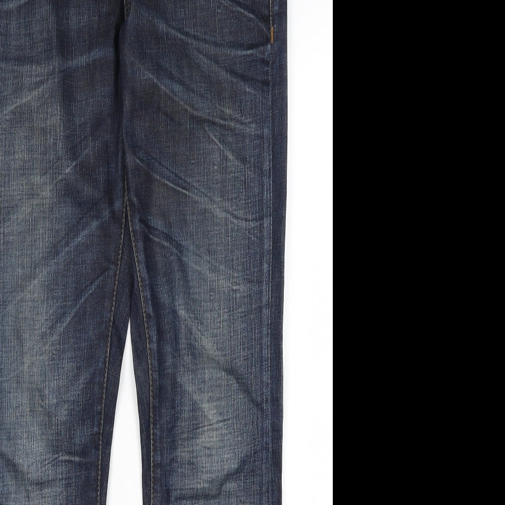 River Island Mens Blue   Straight Jeans Size 26 in L29 in