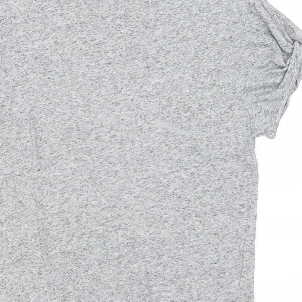 New Look Womens Grey   Basic T-Shirt Size 8