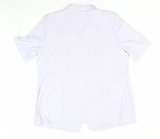 essence Womens Purple   Jacket  Size 20  - Pale Lilac