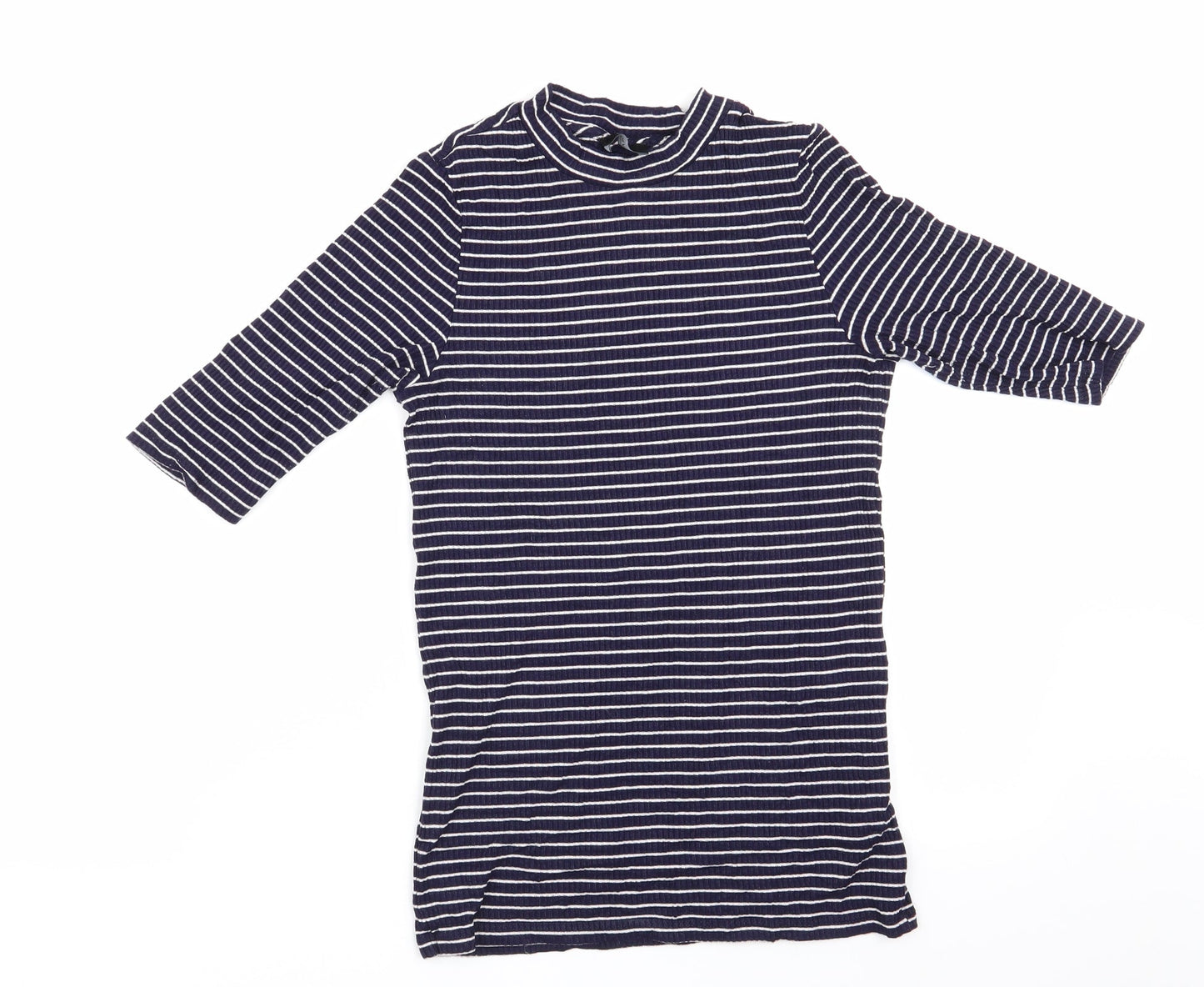 Florence and fred Womens Blue Striped  Pullover Jumper Size 6  - Blue & White Stripe